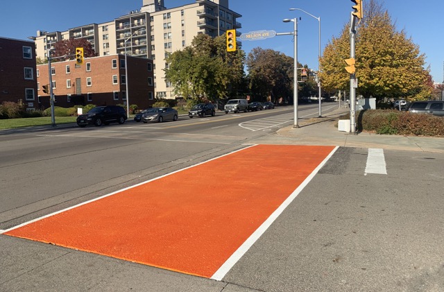 Orange Crosswalk
