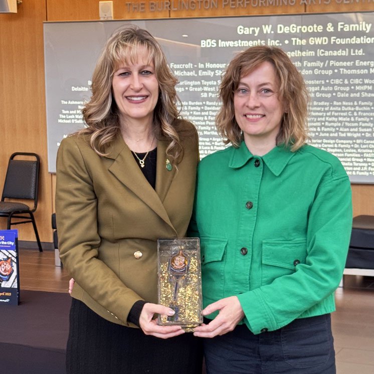 Sarah Harmer receiving key to the City