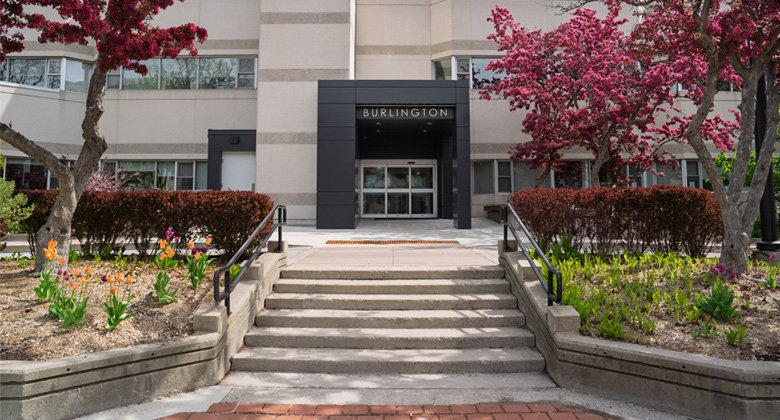 Burlington City Hall entrance