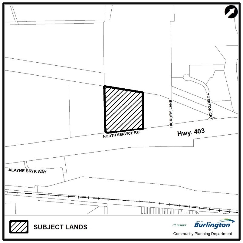 Map 291 North Service Rd