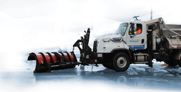 Image of City of Burlington Snowplow
