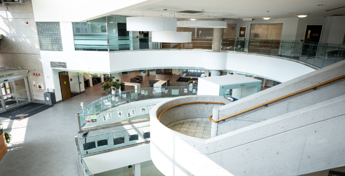Image of Burlington City Hall foyer