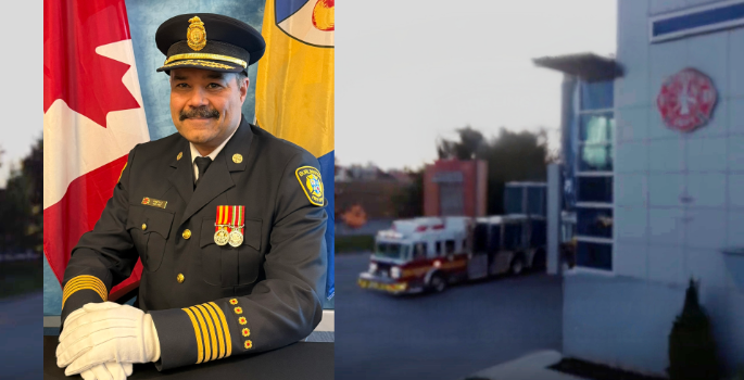 Image of Burlington Fire Chief Drew Boys
