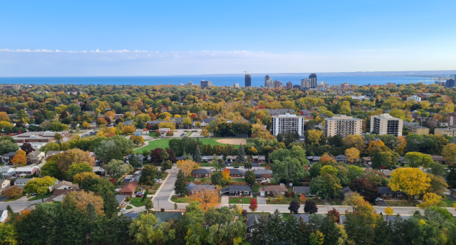 Image of Burlington skyline