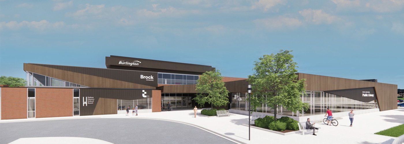 Rendering of Robert Bateman Community Centre