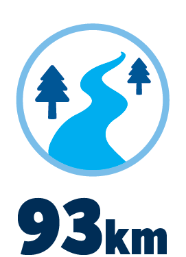 93k of creeks within Burlington Icon of river