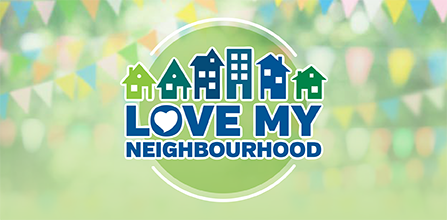 image Love My Neighbourhood word art