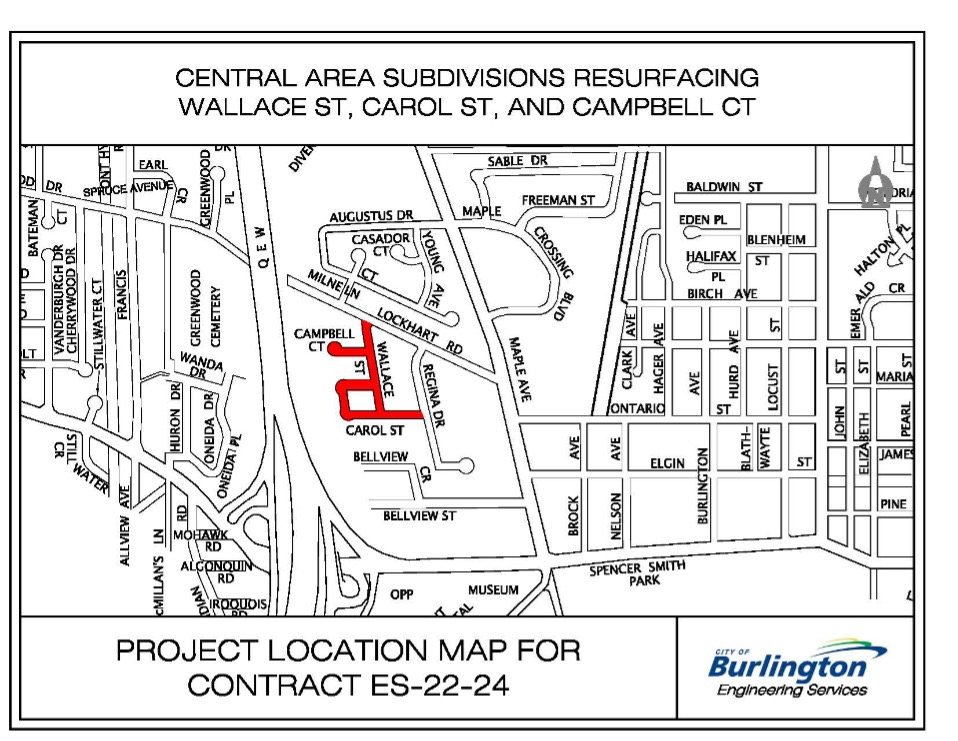 Local Road Resurfacing and Bartlett Court Minor Reconstruction City