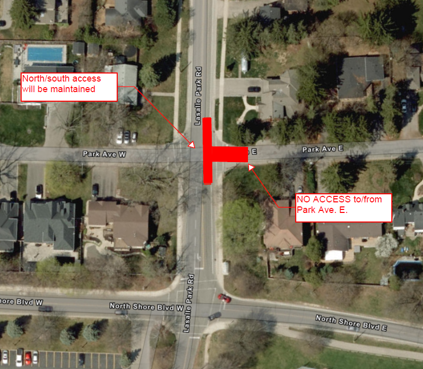 LaSalle Road and Park Avenue