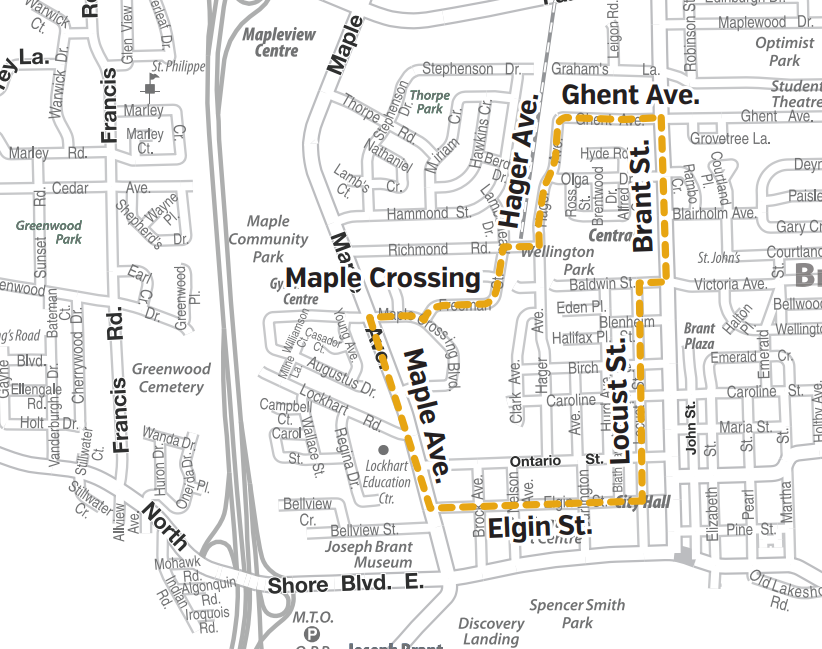 Robbie Burns Race Map 2026