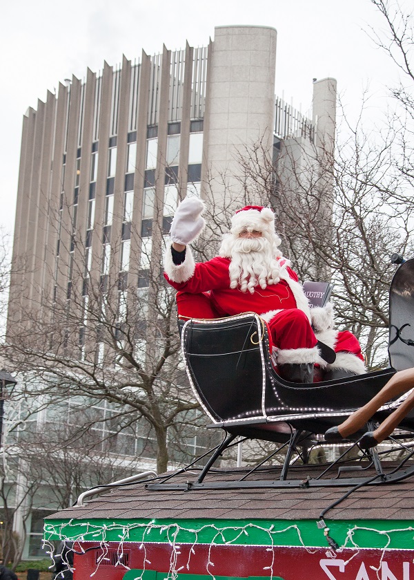 Get on the Good List and come to Burlington’s Santa Claus Parade Dec. 2